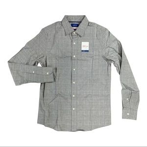 Apt.9 dress shirt new with tags size small mens 100% cotton check pattern SKU162